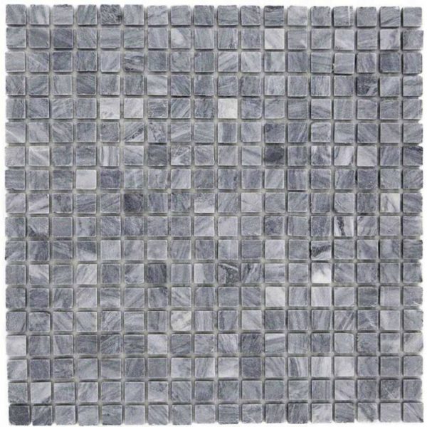 Mosaico pietra naturale grigio cenere