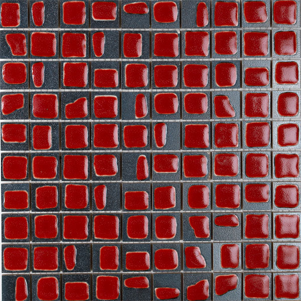 mosaico macchia corallo rosso