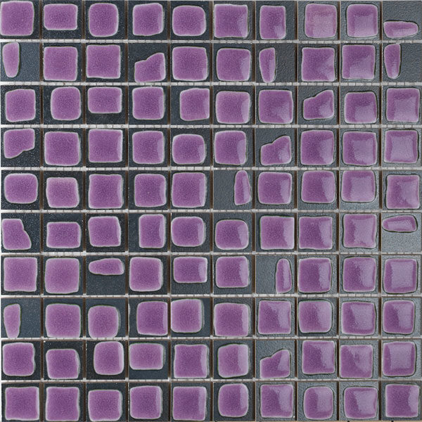 mosaico macchia viola
